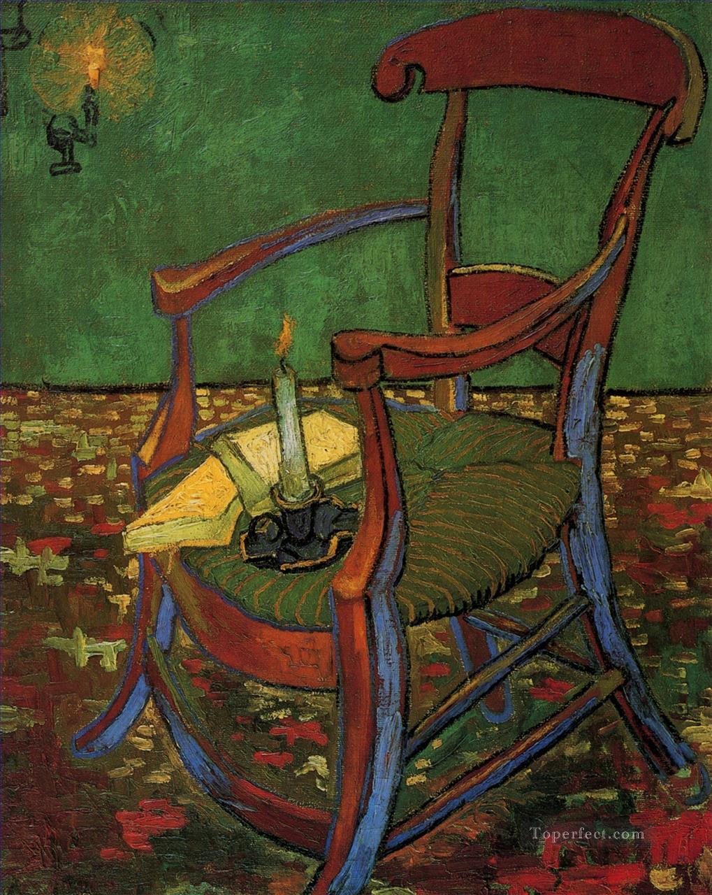 Sillón de Paul Gauguin Vincent van Gogh Pintura al óleo